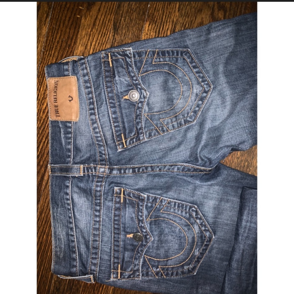 True Religion Ricky flap relaxed straight jeans